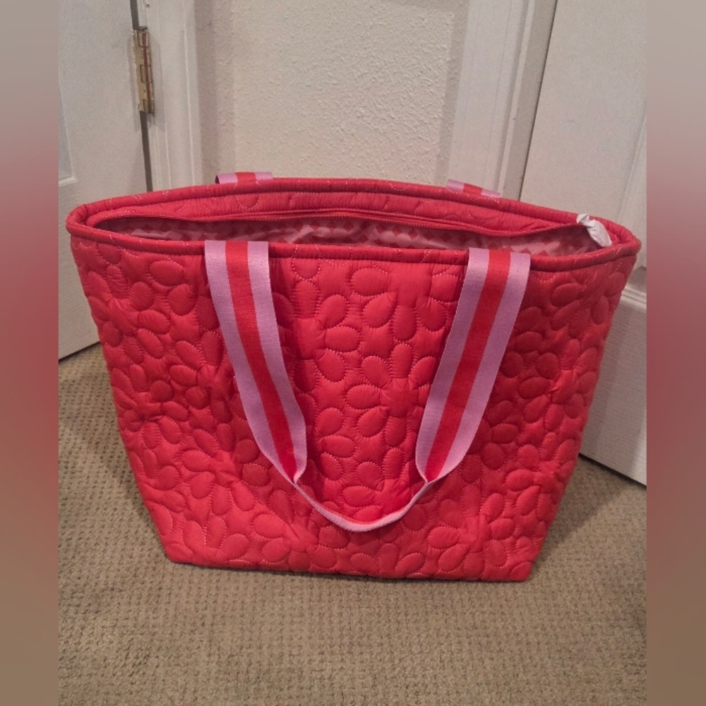 Benefit Quilted Tote Bag